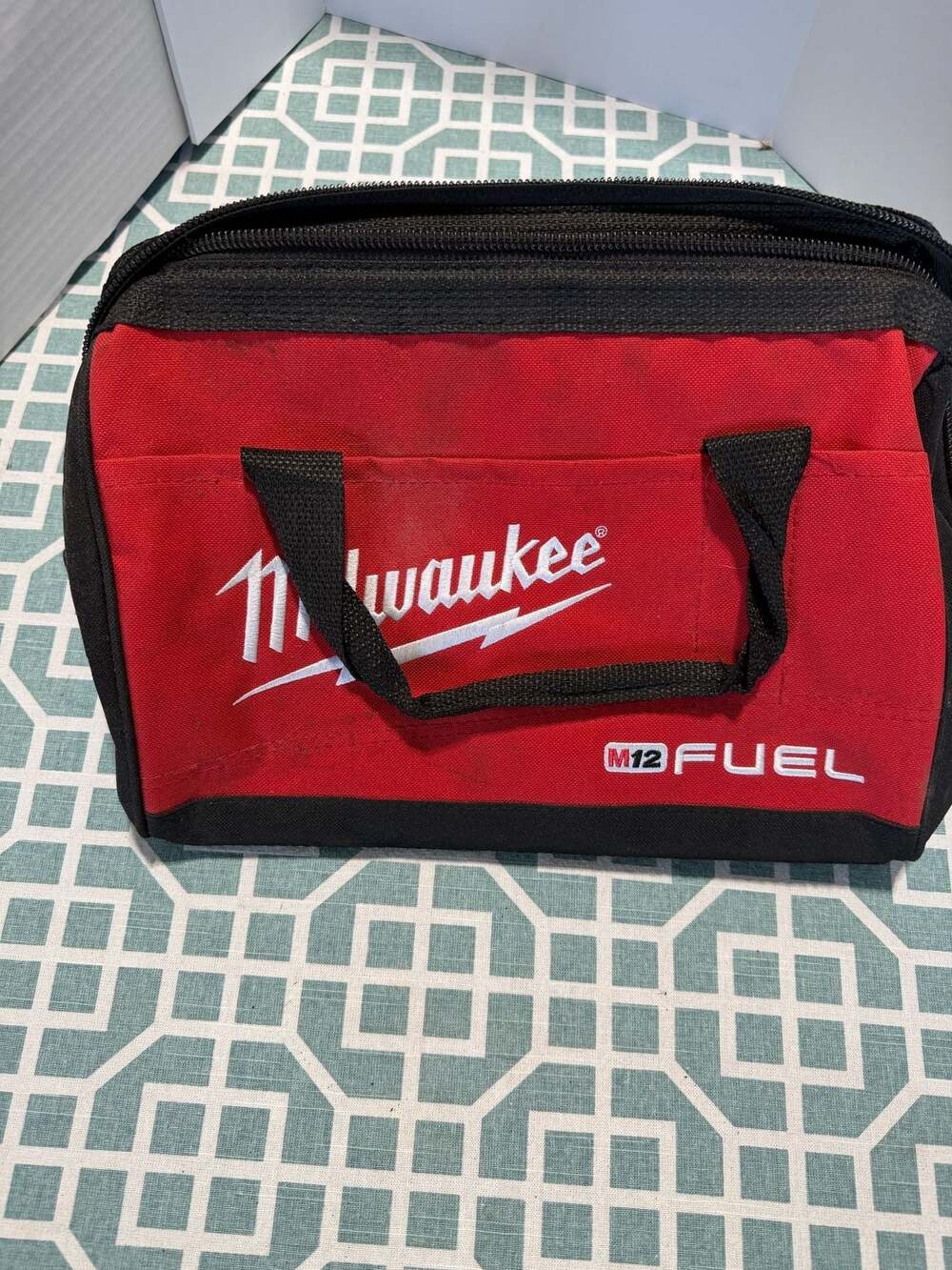 Milwaukee M12 FUEL Small Zippered Contractor Tool Bag